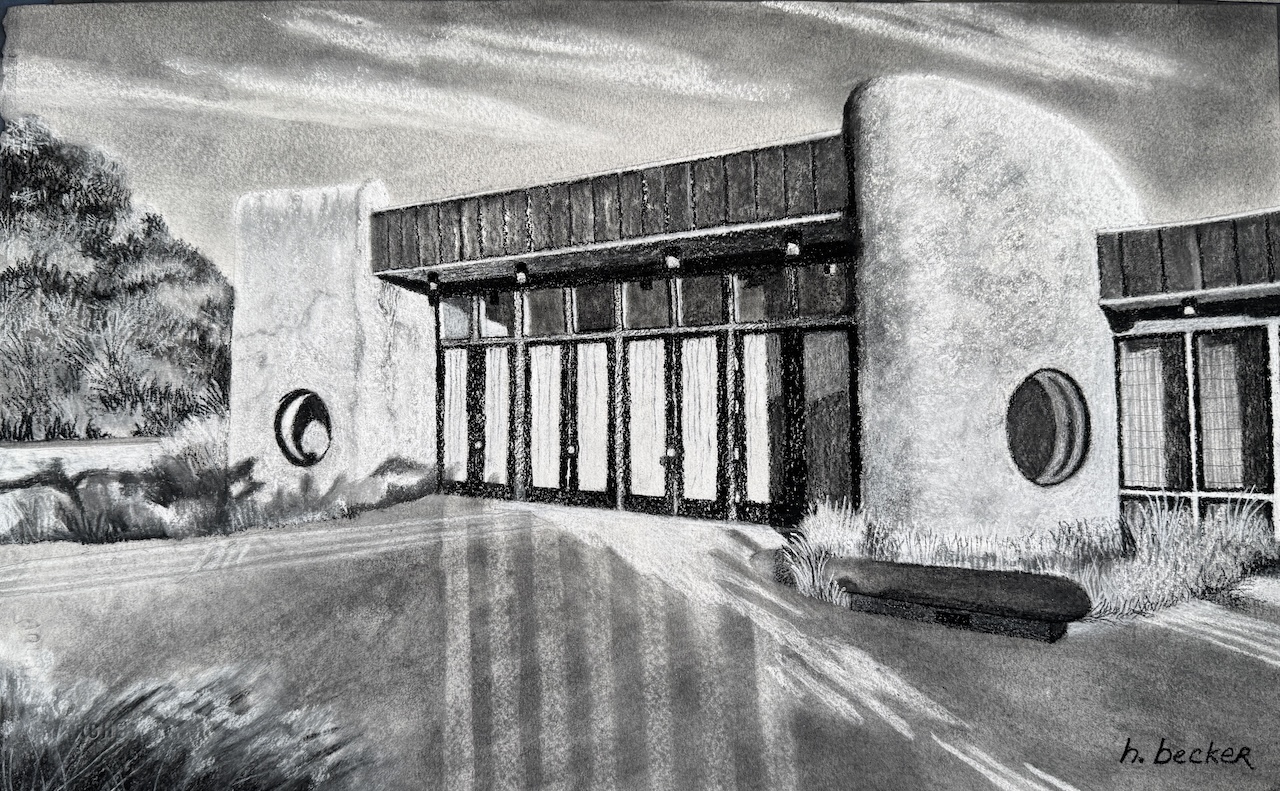 Click here to view Art Happens Here, Ghost Ranch, NM by Helen E. Becker