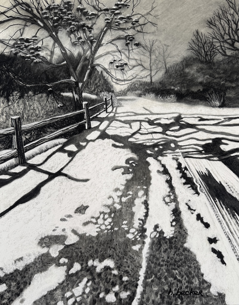 Click here to view Charcoal Drawings artwork by Helen E. Becker