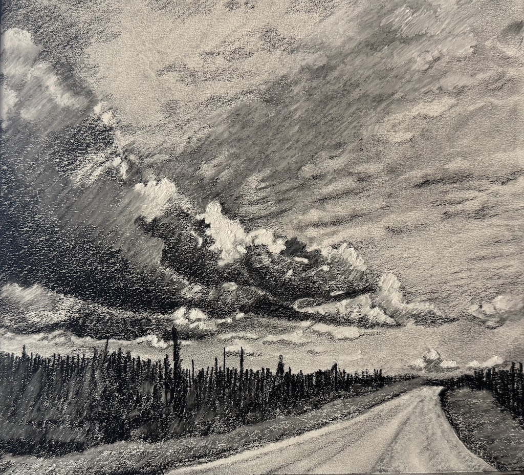 Click here to view Smoking Down The Road by Helen E. Becker